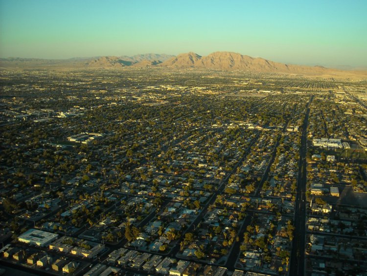 17. Paradise, Nevada, just south of Las Vegas, has a population of 223,167.