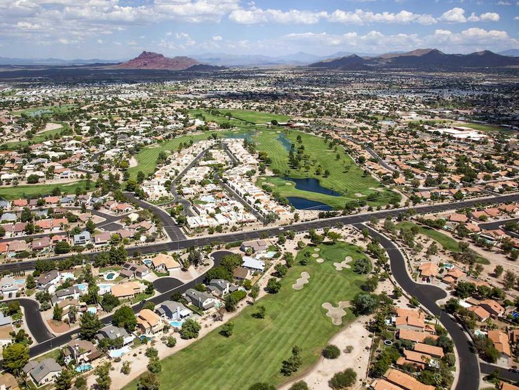 16. Mesa, Arizona, just east of Phoenix, has a population of 508,958.