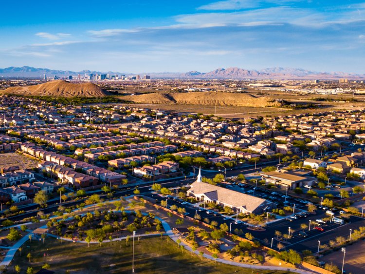 20. Enterprise, Nevada, located near Las Vegas, has a population of 108,481.